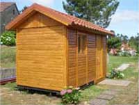 Wooden houses