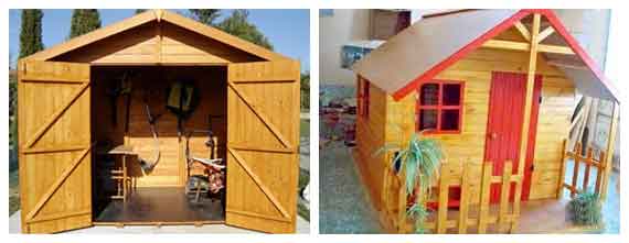 wooden houses different examples