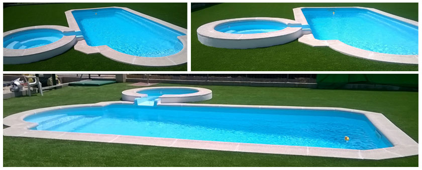 fiberglass pools monocoque different shapes