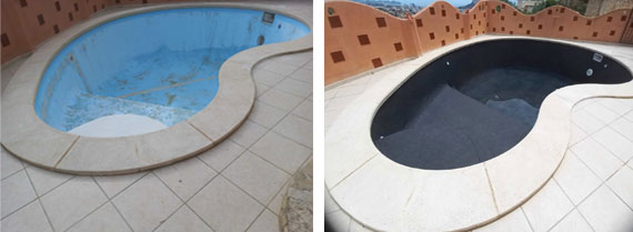 Pool repair process