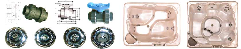 spa jacuzzi jets valves