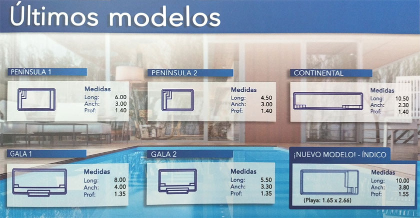 Latest models fiberglass pools 2022