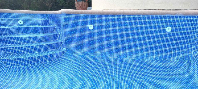 Reforma piscina con liner armado 2026 paso 3